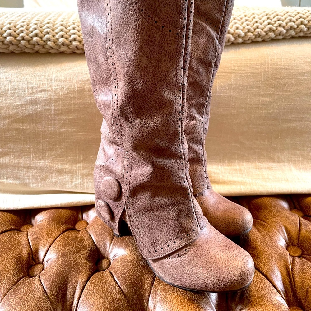 Soft brown Not Rated Heeled Boot